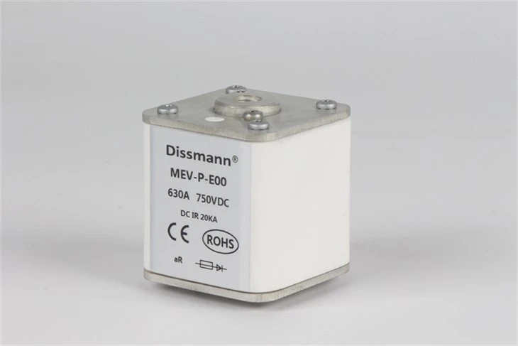 DC600V 630A স্কয়ার সিরামিক চার্জিং পাইল ফিউজ